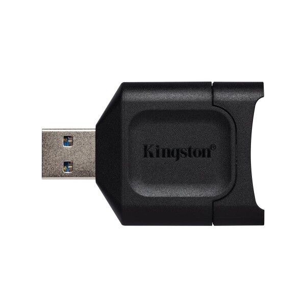 Kingston MobileLite Plus - SD - Schwarz - USB 3.2 Gen 1 (3.1 Gen 1) Type-A - 51,8 mm - 33,5 mm - 9 mm