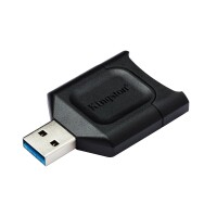 Kingston MobileLite Plus - SD - Schwarz - USB 3.2 Gen 1 (3.1 Gen 1) Type-A - 51,8 mm - 33,5 mm - 9 mm
