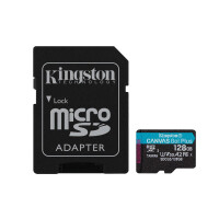 Kingston Canvas Go! Plus - 128 GB - MicroSD - Klasse 10 -...