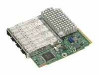 Supermicro AOC-MTG-I4S - Eingebaut - Kabelgebunden - Faser - 100000 Mbit/s - Grün - Silber