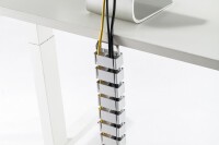 Kabel Mangement Spinne Farbe Silber