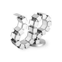 Kabel Mangement Spinne Farbe Silber