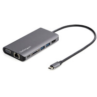 StarTech.com USB-C Multiport Adapter - USB-C Mini Reisedock mit 4K HDMI oder 1080p VGA - 3