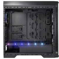 Inter-Tech X-908 Infini2 - Tower - PC - Schwarz - ATX - ITX - micro ATX - Mini-ITX - Blau - Grün - Rot - Taschenlüfter