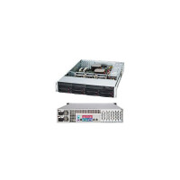 Supermicro 825TQC-R802LPB - Rack - Server - Schwarz - ATX,EATX - Metall - Festplatte - Netzwerk - Leistung - Stromausfall - System