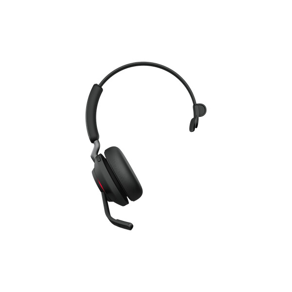 Jabra Evolve2 65 - UC Mono - Kopfhörer - Kopfband - Büro/Callcenter - Schwarz - Monophon - Bluetooth-Pairing - Multi-key - Abspielen/Pause - Track < - Ortung > - Lautstärke + - Lautsärke -