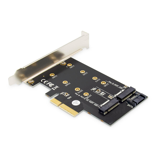 NGFF(M.2)/nVME  PCIe Karte NGFF/NVMe SSD M.2 Adapterkarte