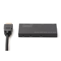 HDMI Splitter 2-Port, 4K UHD 4K/60Hz, Ultra Slim