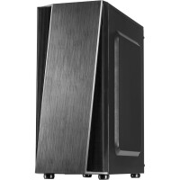 Inter-Tech T-11 Televen - Tower - PC - Schwarz - ATX,ITX,Micro ATX - 16,5 cm - 30,5 cm