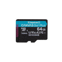 Kingston Canvas Go! Plus - 64 GB - MicroSD - Klasse 10 -...