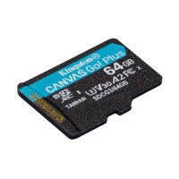 Kingston Canvas Go! Plus - 64 GB - MicroSD - Klasse 10 -...