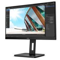 AOC P2 U27P2 - 68,6 cm (27 Zoll) - 3840 x 2160 Pixel - 4K Ultra HD - LED - 4 ms - Schwarz