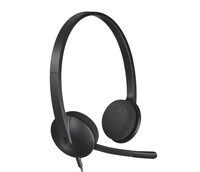 Logitech 981-000475 - Kabelgebunden - Büro/Callcenter - 20 - 20000 Hz - 100 g - Kopfhörer - Schwarz