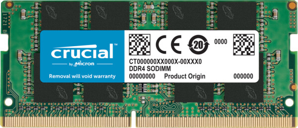 Crucial CT16G4SFRA32A - 16 GB - 1 x 16 GB - DDR4 - 3200 MHz