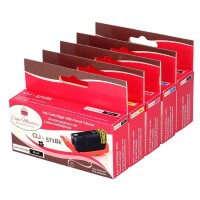 Lebensmittel Tinte Patronen Set entspricht Canon CLI-571...