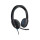 Logitech USB Headset Mono H650e - Kopfhörer - Kopfband - Büro/Callcenter - Schwarz - Grau - Monophon - Verkabelt