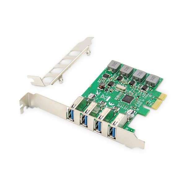PCI Express USB 3.0 4xUSB 3.0 port, bis zu 3000mA
