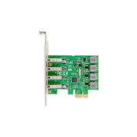 PCI Express USB 3.0 4xUSB 3.0 port, bis zu 3000mA
