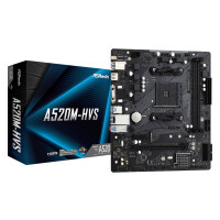 ASRock MB ASRock A520M-HVS AM4 M-ATX retail - AMD Sockel...