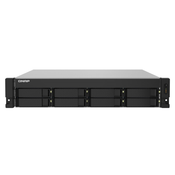 QNAP TS-832PXU - NAS - Rack (2U) - Annapurna Labs - AL324 - Schwarz