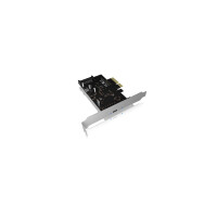 ICY BOX IB-PCI1901-C32 - PCIe - Schwarz - Access -...