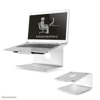 Neomounts NSLS050 Laptop-Halterung 10-17" - drehbar - universal - Laptop-Ständer - Silber - Aluminium - 25,4 cm (10") - 43,2 cm (17") - 5 kg