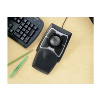 Kensington Expert-Trackball optisch - Beidhändig - Trackball - USB Typ-A - 400 DPI - Schwarz