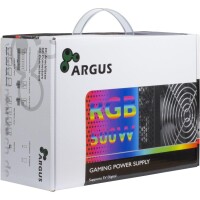 Inter-Tech Argus RGB-500W II - 500 W - 100 - 240 V - 50 - 60 Hz - 8 - 4 A - Aktiv - Überlastung - Überspannung - Kurzschluß