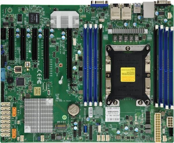 Supermicro X11SPI-TF - Intel - 205 W - DDR4-SDRAM - 1024 GB - 1.2 V - 1600,1866,2133,2400,2666 MHz