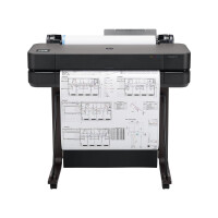 HP Designjet T630 - Thermal Inkjet - 2400 x 1200 DPI - CALS G4,HP-GL/2,HP-RTL,JPEG,URF - Schwarz - Cyan - Magenta - Gelb - 610 x 1897 mm - Bondpapier - beschichtetes Papier - Schweres Papier - Recyclingpapier