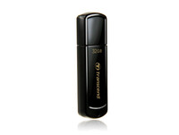 Transcend JetFlash 350 - 32 GB - USB Typ-A - 2.0 - Kappe - 8,5 g - Schwarz