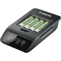 Varta Ladegerät LCD Smart Charger+ inkl. 4x AA 2100mAh - Schnellladegerät - Nickel-Metallhydrid (NiMH)