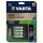 Varta Ladegerät LCD Smart Charger+ inkl. 4x AA 2100mAh - Schnellladegerät - Nickel-Metallhydrid (NiMH)