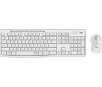Logitech MK295 Silent - Volle Größe (100%) - Kabelgebunden - RF Wireless - QWERTZ - Weiß - Maus enthalten