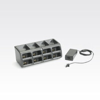 Zebra Motorola 8-Slot Battery Charger Kit - Schwarz - RS507