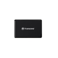 Transcend TS-RDF9K2 - CF - MicroSDHC - MicroSDXC - SDHC - SDXC - Schwarz - CE/FCC/BSMI/KC/RCM/EAC - Mikro-USB - USB - 5 V