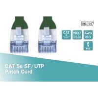 DIGITUS DK-1531-005/G - CAT 5e SF-UTP Patchkabel, Cu, PVC...