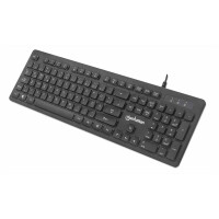 Manhattan Ultraflache USB-Gaming-Tastatur mit LEDs - 12...