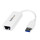 StarTech.com USB 3.0 auf Gigabit Ethernet Lan Adapter - Weiß - Verkabelt - USB - Ethernet - 5000 Mbit/s - Weiß