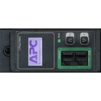APC Easy Rack PDU - Metered - Null HE - 3-phasig - 11kW - 230V - 16A - 21 C13 und 3 C19 Ausgänge - IEC60309 3P+N+PE Eingang - Messgerät - 0U - Dreiphasig - Senkrecht - Aluminium - Schwarz