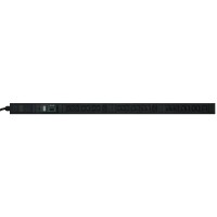 APC Easy Rack PDU - Metered - Null HE - 3-phasig - 11kW - 230V - 16A - 21 C13 und 3 C19 Ausgänge - IEC60309 3P+N+PE Eingang - Messgerät - 0U - Dreiphasig - Senkrecht - Aluminium - Schwarz