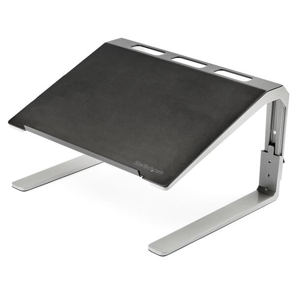 StarTech.com Verstellbare Laptoperhöhung - Heavy Duty - 3 Höheneinstellungen - Laptop-Ständer - Schwarz - Silber - Aluminium - Stahl - 43,2 cm (17") - 20 kg - REACH - CE - RoHS