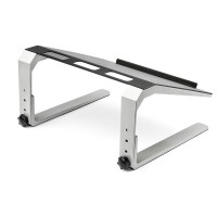 StarTech.com Verstellbare Laptoperhöhung - Heavy Duty - 3 Höheneinstellungen - Laptop-Ständer - Schwarz - Silber - Aluminium - Stahl - 43,2 cm (17") - 20 kg - REACH - CE - RoHS