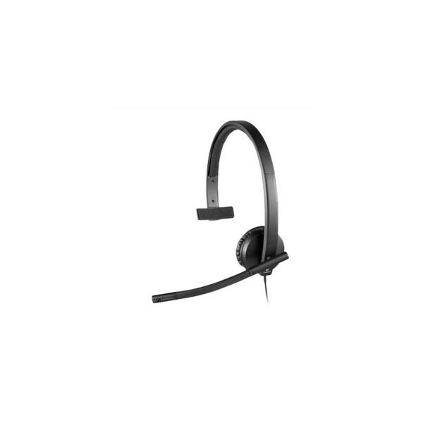 Logitech USB Headset H570e - Kopfhörer - Kopfband - Büro/Callcenter - Schwarz - Monophon - Verkabelt