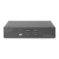 DIGITUS DS-12880 - Desktop HDMI KVM Switch