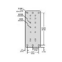 Ergotron Wall Plate - 90 mm - 213 mm - 178 mm - 229 mm - 7 mm - 500 g