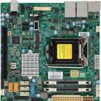 Supermicro X11SSV-LVDS - Intel - LGA 1151 (Socket H4) - 91 W - DDR4-SDRAM - 32 GB - 1.2 V