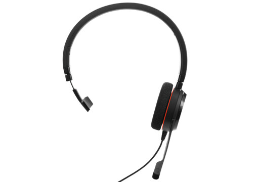 Jabra Evolve 20 Stereo / Mono - Kabelgebunden - Büro/Callcenter - 142 g - Kopfhörer - Schwarz