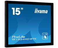 Iiyama 15" Open-Frame PCAP Touch-Monitor mit Touch-durch-Glas Technologie - 38,1 cm (15") - 1024 x 768 Pixel - XGA - 370 cd/m² - Multi-Nutzer - 7H