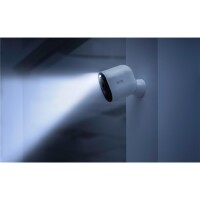 ARLO Ultra 2 Überwachungskamera außen - 2er Set weiß - IP-Sicherheitskamera - Innen & Außen - Kabellos - FCC - CE - IC - EuP1275 - WERCS - Wand - Schwarz - Weiß